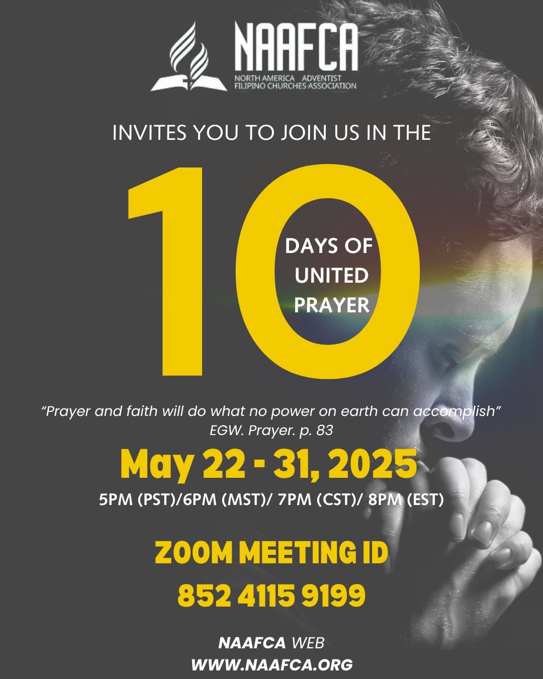 10 Days of United Prayer – Children’s Ministries 10 Days of United Prayer – Children’s Ministries
